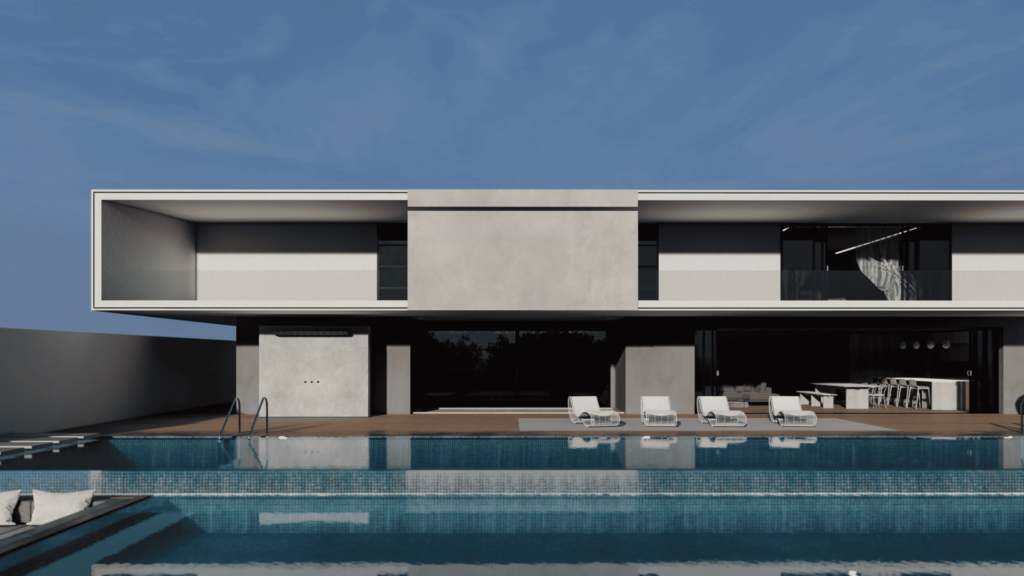 3D architectural rendering for real estate development by THDESIGNS