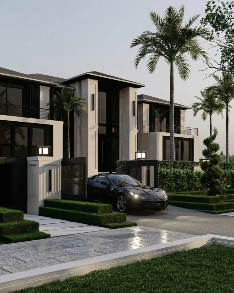 Villa Architecture Design - THDESIGNS